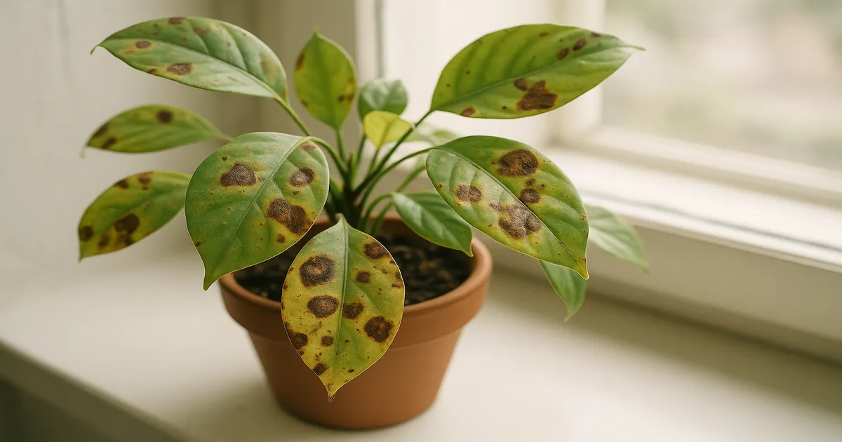 Brown Spots on Houseplant Leaves: Causes & Fixes