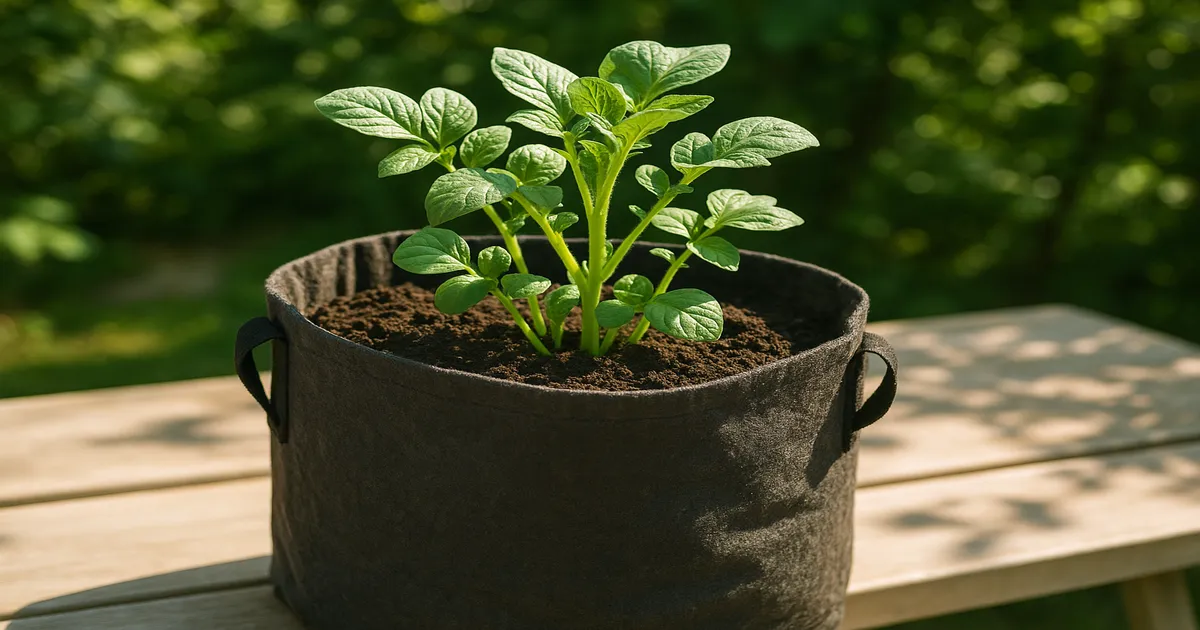 How to Grow Potatoes in a Container: Full Guide