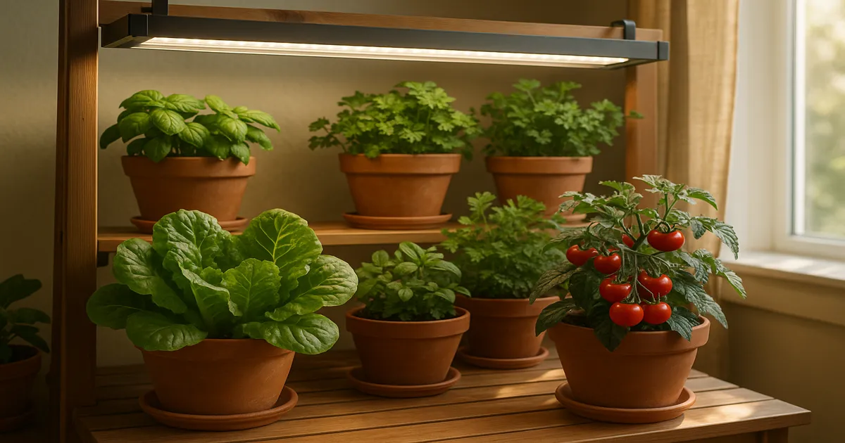 How to Grow Vegetables Indoors: Complete Guide