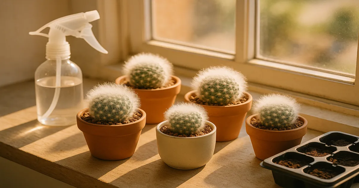 How to Propagate a Baby Booby Cactus (Mammillaria)