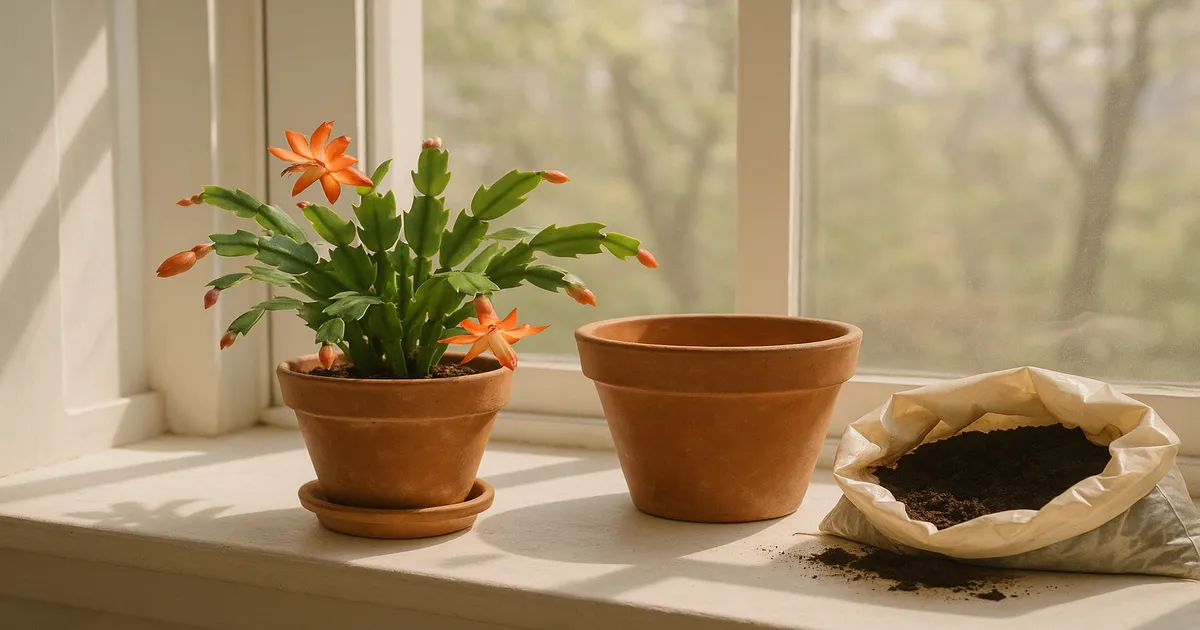 When to Repot Holiday Cactus: Complete Timing Guide