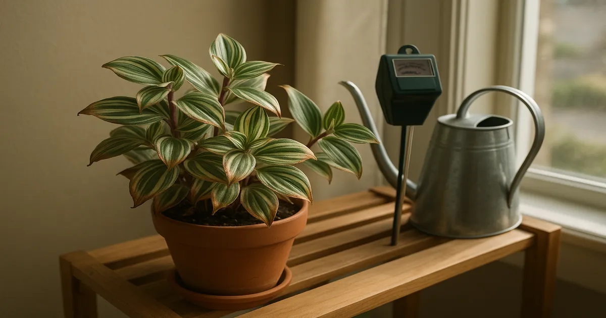 Why Does My Wandering Jew Have Brown Leaves?