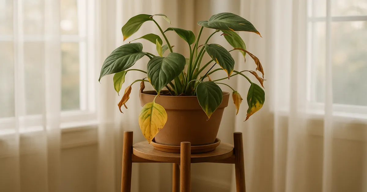 Why Are My Houseplant Leaves Changing? Full Diagnosis Guide